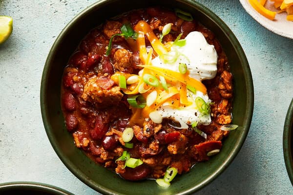 The Pierre Franey Turkey Chili