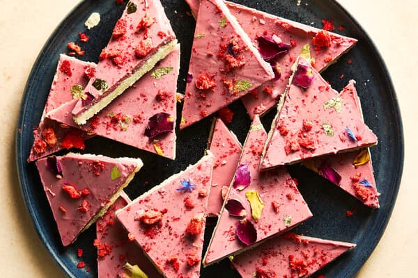 Beautiful Badam Burfi Bark for Diwali
