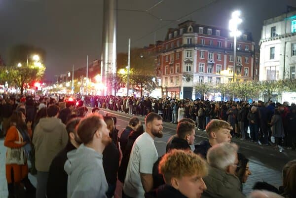 All Trick, No Treat: Dublin Crowds Turn Up for Halloween Parade That Wasn’t